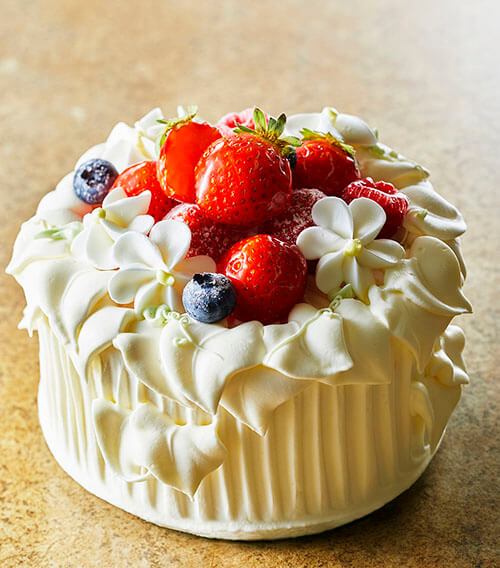 アトリエアニバーサリーの誕生日ケーキ