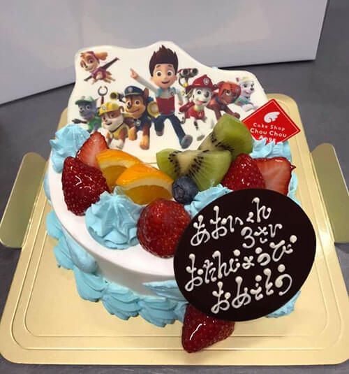 シュシュアンジュの誕生日ケーキ