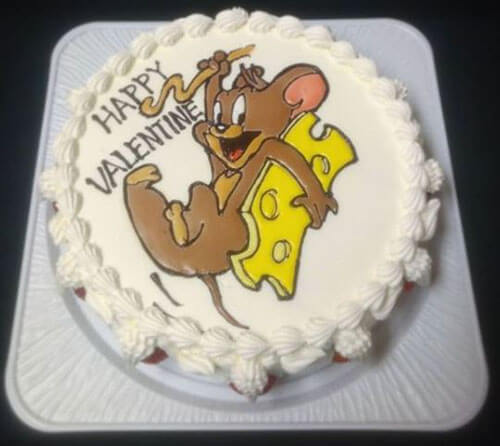 菓誌の森の誕生日ケーキ