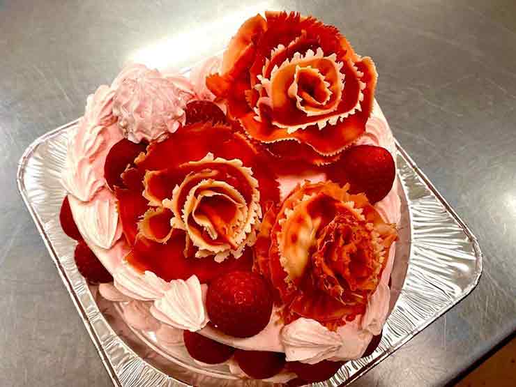 グランネージュの誕生日ケーキ