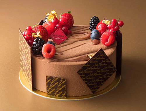 ラ ブティック ドゥ ジョエル・ロブションの誕生日ケーキ
