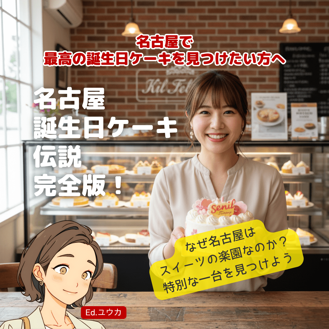 【2025年】名古屋の誕生日ケーキ完全ガイド《伝説のパティスリーから目的別ケーキまで徹底解説》